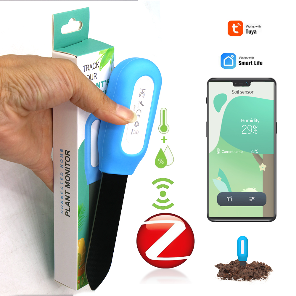 Smart Garden Sensors - 홈 가든 온실 식물용 스마트 지그비