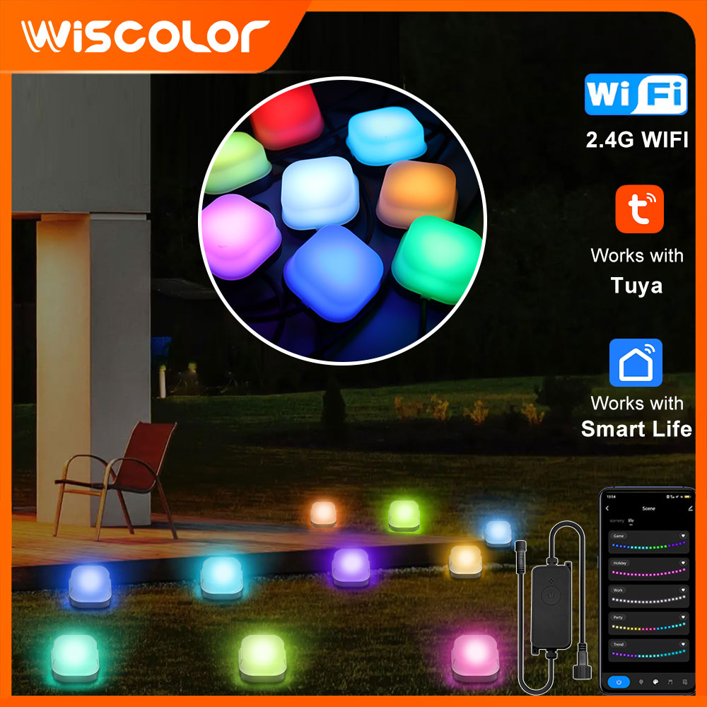 Smart Garden Offices - 잔디밭 조명 야외 IP65 RGB LED