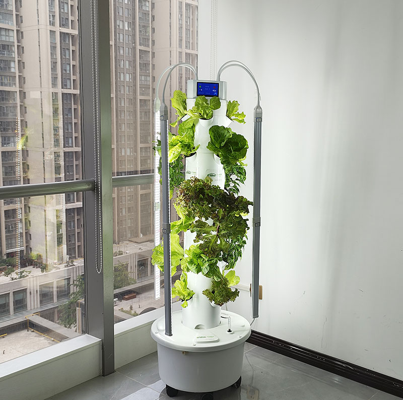 Smart Garden Vertical Planter - 수경재배 타워 실내 재배 시스템 수직
