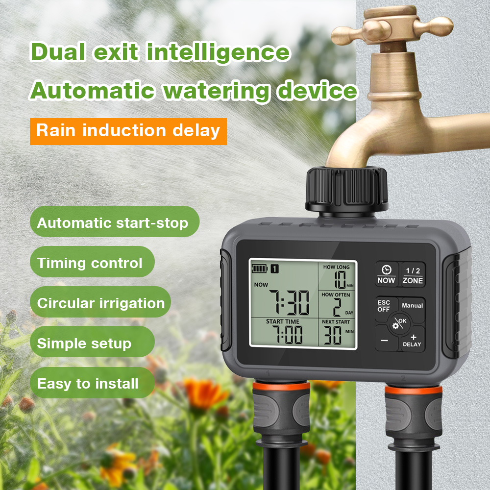 Smart Garden Monitoring System - 1/2/3 콘센트 자동 워터 타이머 스마트