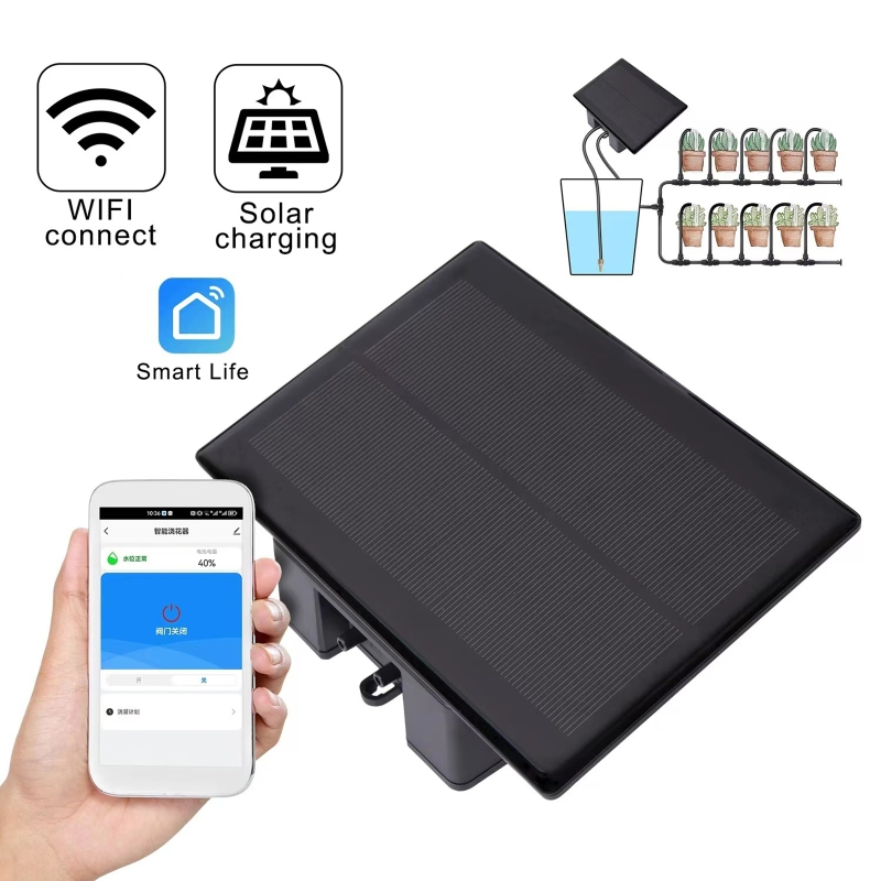 Smart Garden Watering System - WIFI 태양 자동 급수 기계 키트