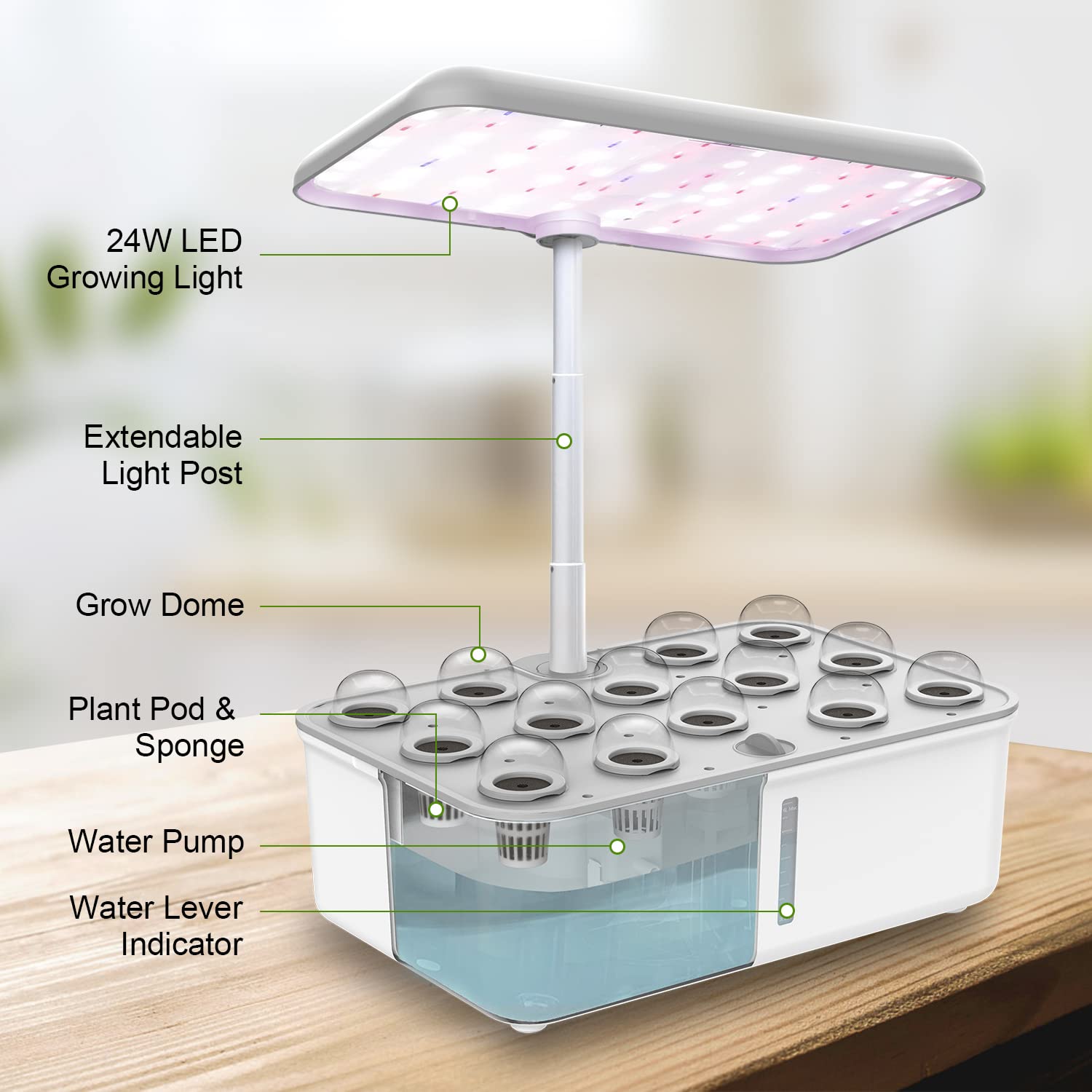 투야 와이파이 수경재배 시스템 LED 식물등 자동 펌프 - Smart Garden Monitoring System 리뷰 및 가격