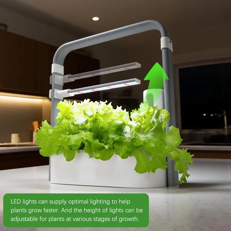 스마트 친환경 알루미늄 합금 수경재배 자동 급수 와비사 - Smart Garden Vertical Planter 리뷰 및 가격