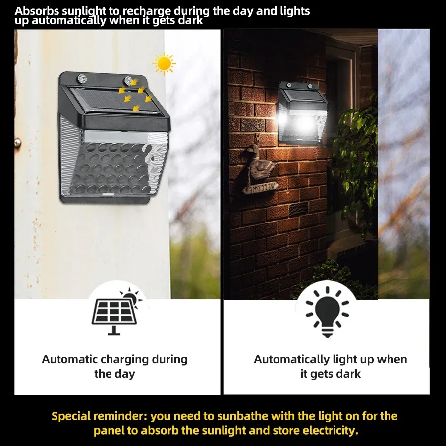 LED 태양광 조명 PIR 모션 센서 벽등 야외 태양광 - Smart Garden Light Camera 리뷰 및 가격