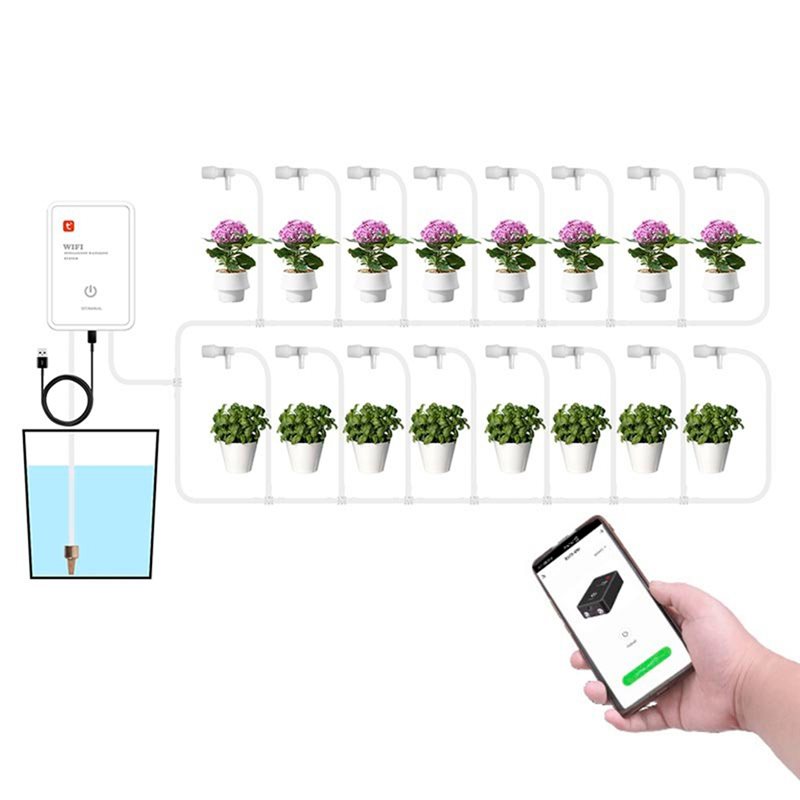 자동 점적 관개 급수 시스템 키트 투야 스마트 와이파이 - Smart Garden Watering System 리뷰 및 가격
