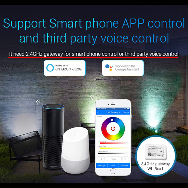 2100루멘, 25W, RGB, CCT, 스마트 기능이 - Smart Garden Led Lights 리뷰 및 가격