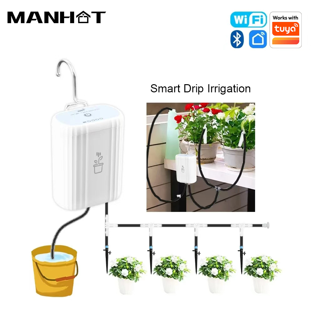 MANHOT WiFi 스마트 급수 펌프 충전식 배터리  - Smart Garden At Home 리뷰 및 가격