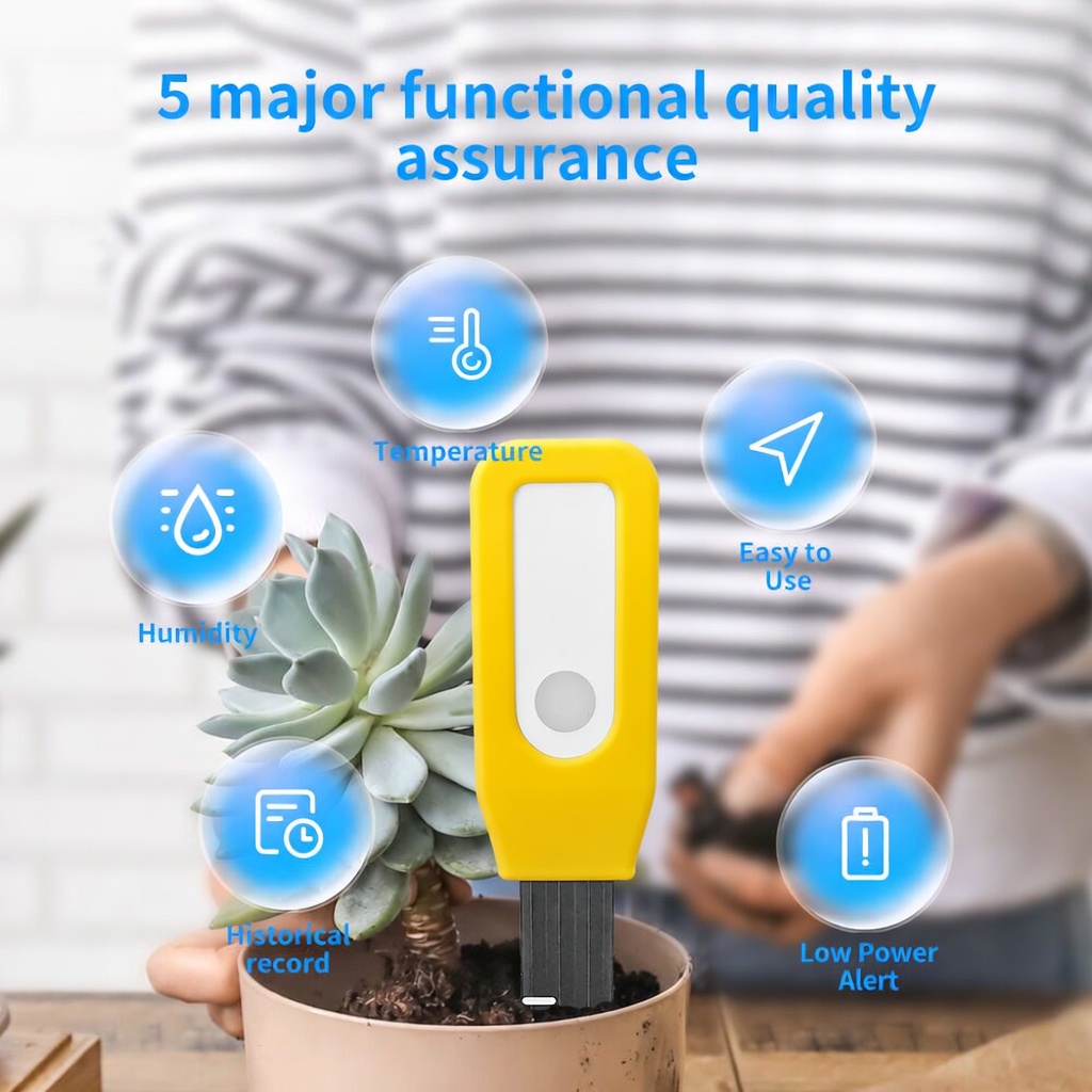 WiFi 토양 모니터 투야 스마트 온도 및 습도 센서  - Smart Garden Sensors 리뷰 및 가격