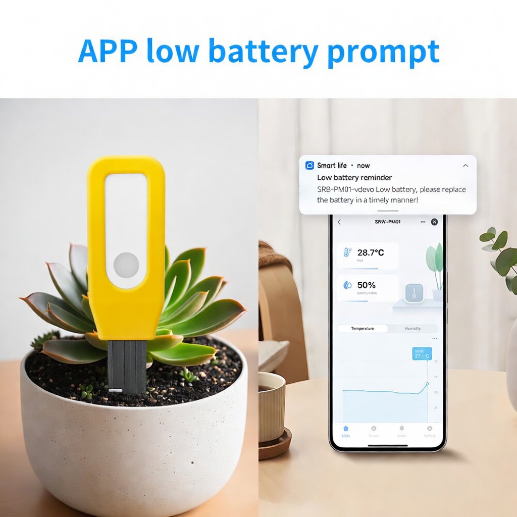 WiFi 토양 모니터 투야 스마트 온도 및 습도 센서  - Smart Garden Sensors 리뷰 및 가격