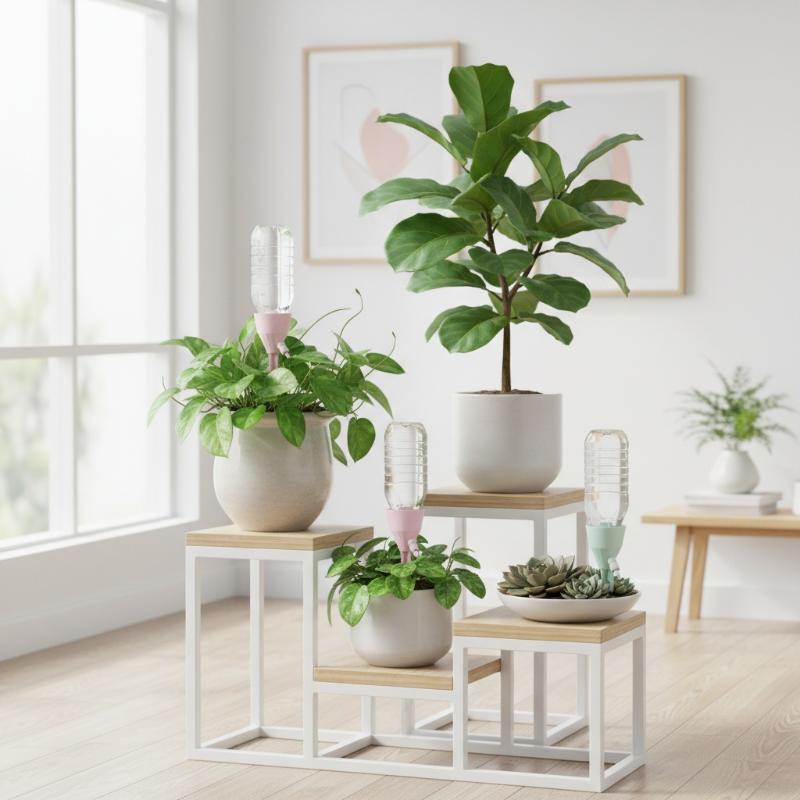 정원사용 스마트 점적 관개 키트, 화분 및 화초밭용 자 - Smart Garden Watering System 리뷰 및 가격