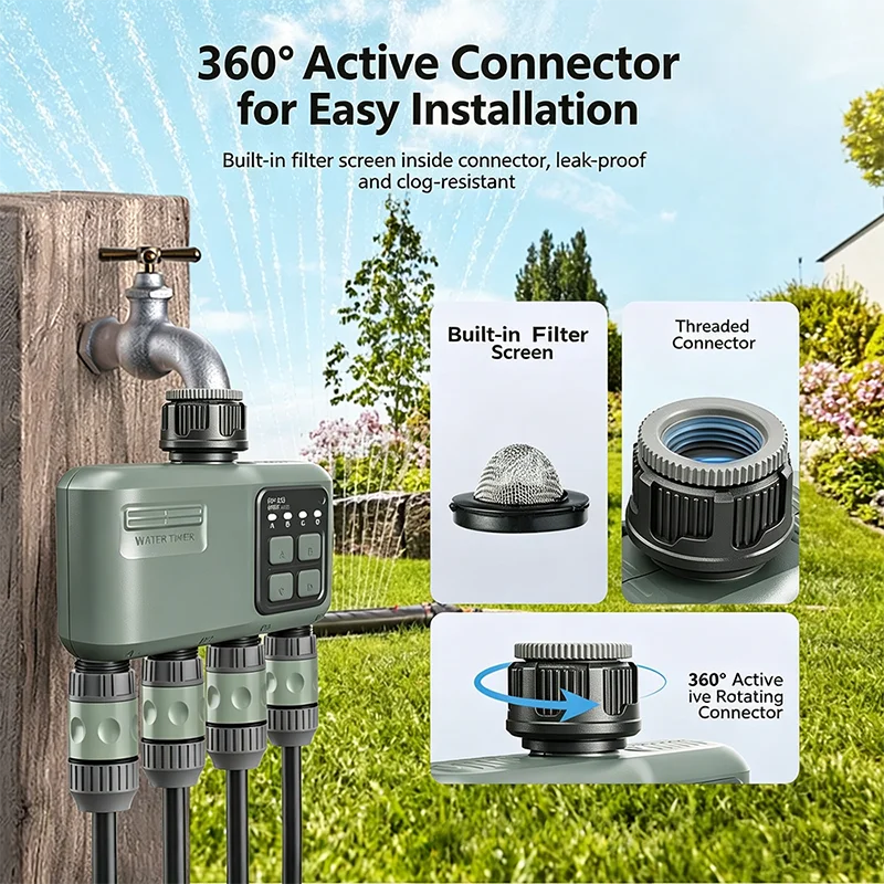 식물 자동 급수 시스템 WiFi 스마트 타이머 RF43 - Smart Garden At Home 리뷰 및 가격