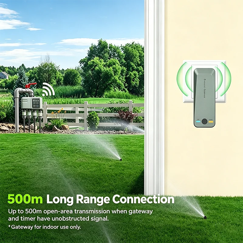 식물 자동 급수 시스템 WiFi 스마트 타이머 RF43 - Smart Garden At Home 리뷰 및 가격