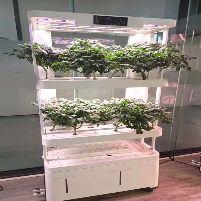 LED 식물 생장등이 장착된 이동식 스마트 가든 플랜터 - Smart Garden Vertical Planter 리뷰 및 가격