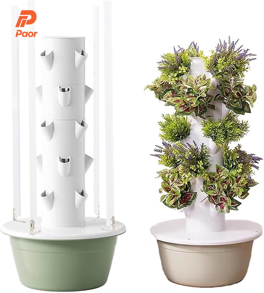 실내 스마트 가든 키트 30개 식물 수직 수경재배 타워 - Smart Garden Vertical Planter 리뷰 및 가격