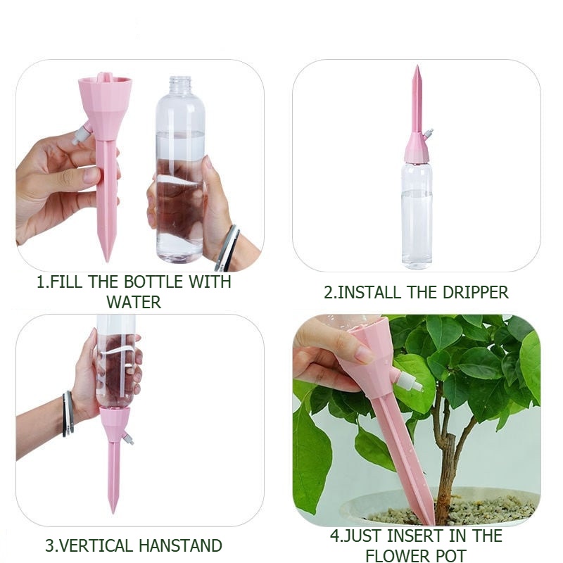 자동 점적 관개 시스템 조절 가능한 물방울기 자동 급수 - Smart Garden Sensors 리뷰 및 가격