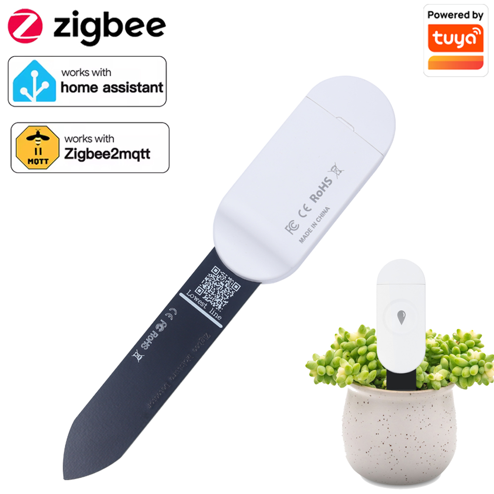 Tuya Zigbee 온도 습도 수분 감지기 스마트 토 - Smart Garden Sensors 리뷰 및 가격