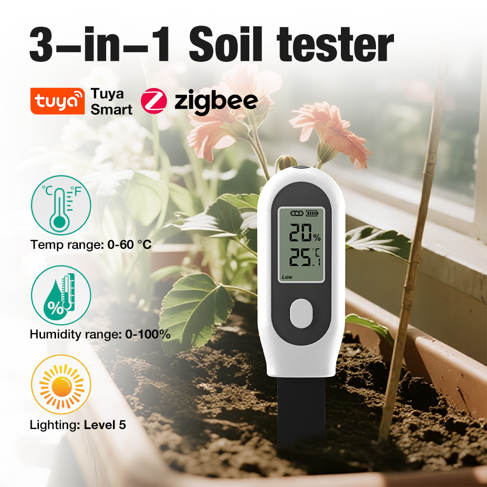 3 in 1 토양 테스터 지그비 스마트 토양 센서 토양 - Smart Garden Sensors 리뷰 및 가격