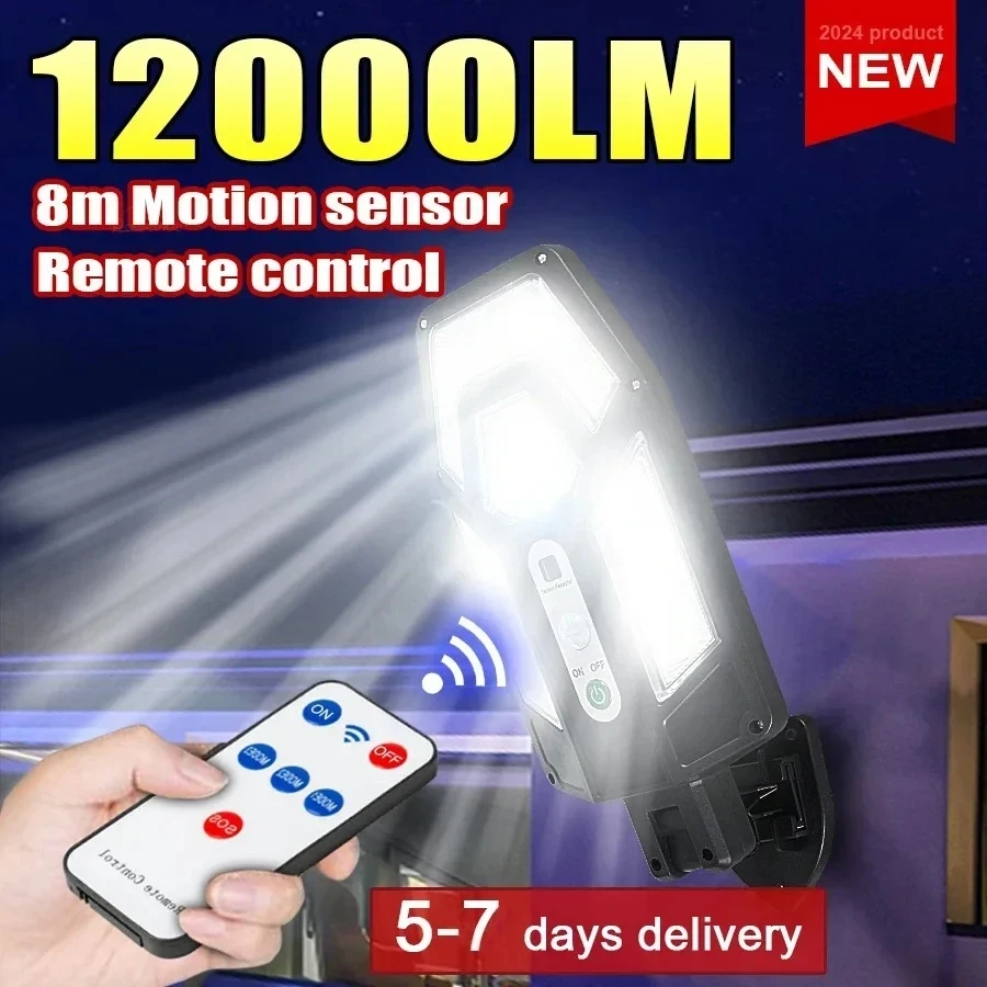 12000LM 강력한 태양광 벽등 리모컨 포함 실외 I - Smart Garden Light Camera 리뷰 및 가격