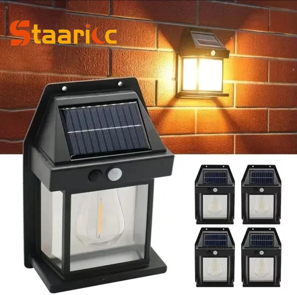 야외 태양광 텅스텐 벽등, 모션 센서 내장, IP65  - Smart Garden Light Camera 리뷰 및 가격