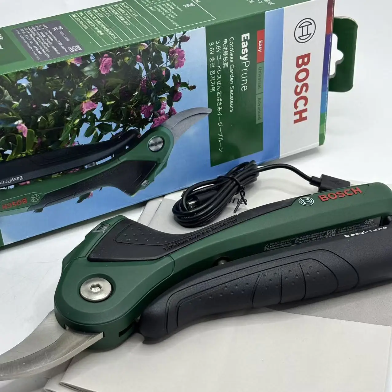 보쉬 3.6V 무선 스마트 전정가위 충전식 정원 과일나 - Smart Garden Bosch 리뷰 및 가격
