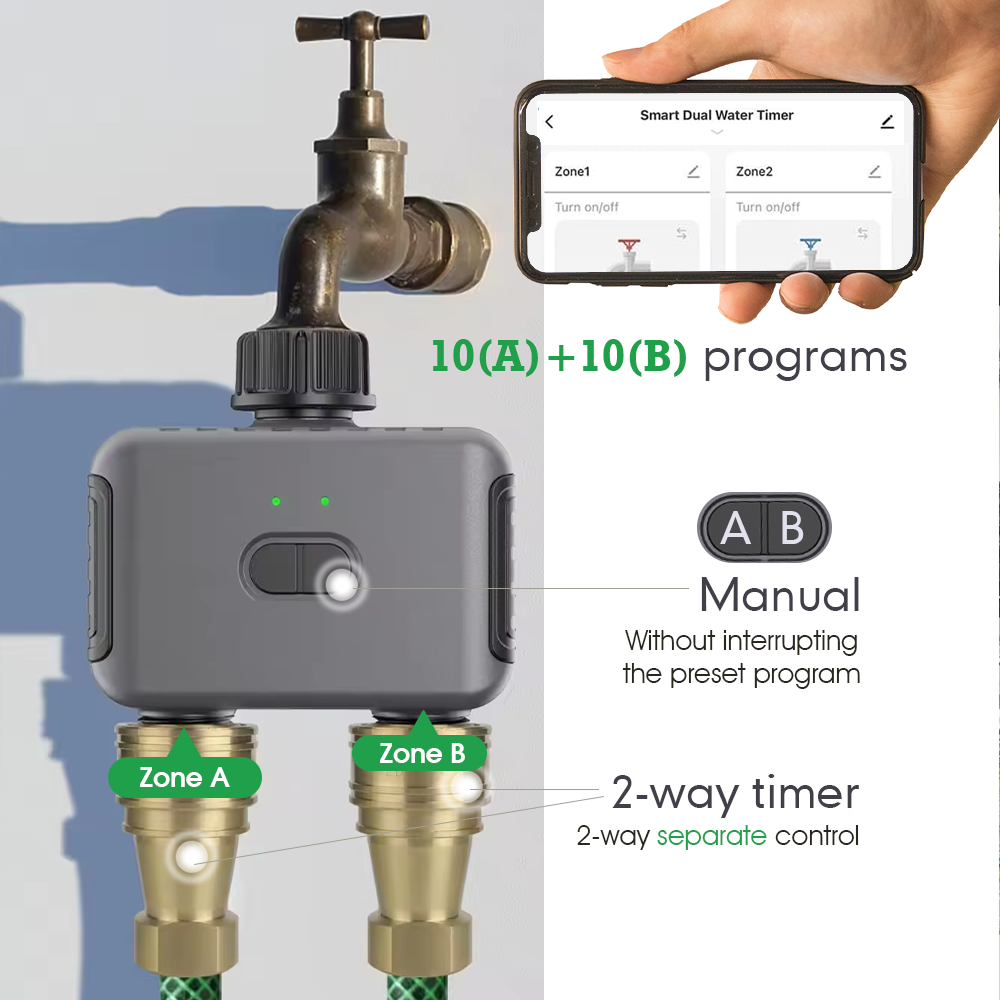 정원 스마트 블루투스 앱 원격 제어 타이머 관개 세트  - Smart Garden At Home 리뷰 및 가격