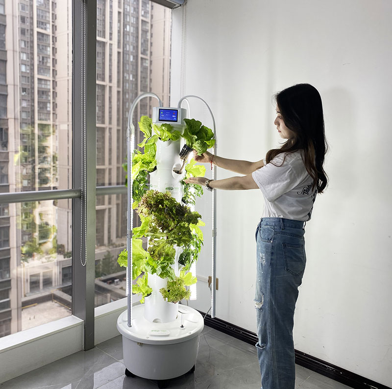 수경재배 타워 실내 재배 시스템 수직 정원 플랜터 실내 - Smart Garden Vertical Planter 리뷰 및 가격