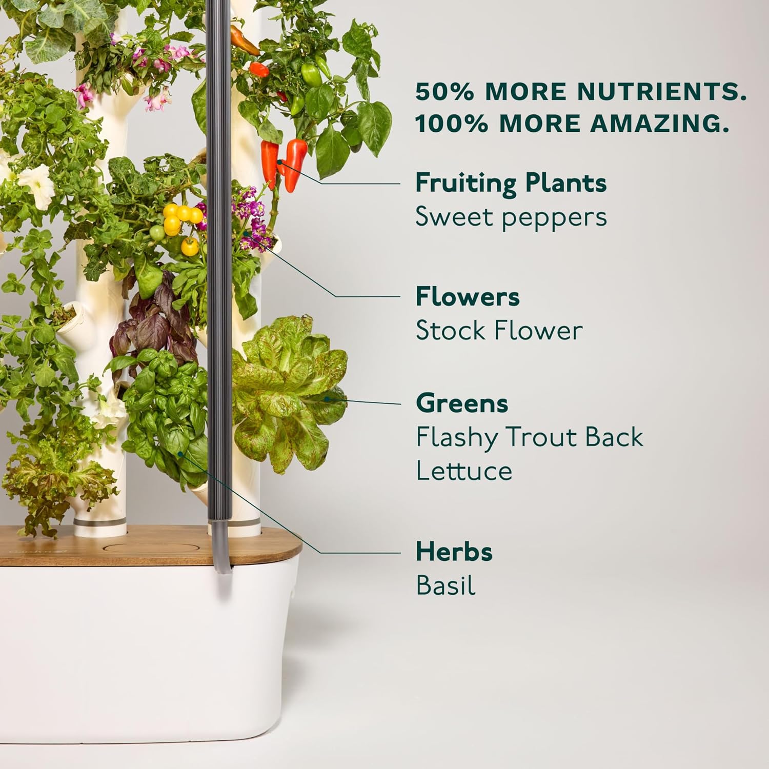 스마트 실내 정원 시스템 상업용 수직 농업 30종 비유 - Smart Garden Vertical Planter 리뷰 및 가격