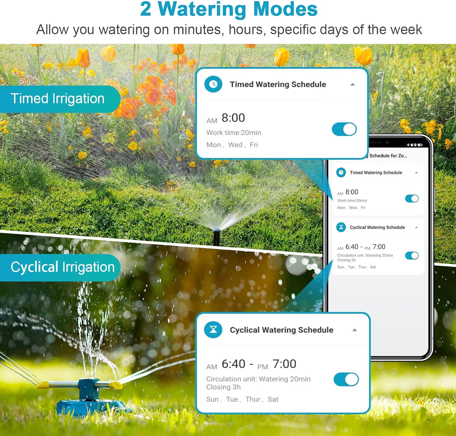 Insoma Wifi 자동 뿌리기 타이머 원격 정원 워 - Smart Garden At Home 리뷰 및 가격