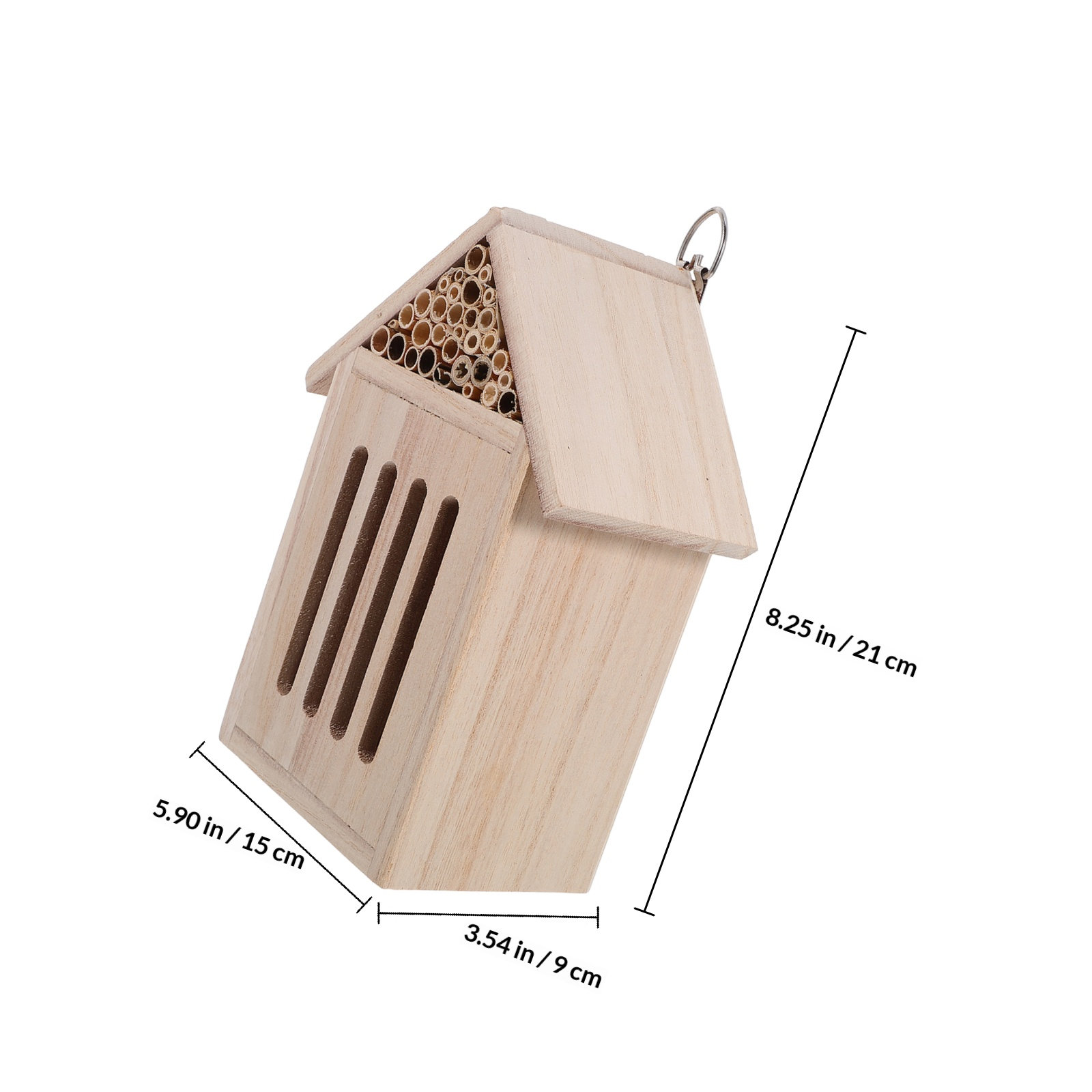 나무로 만든 곤충 호텔 곤충집 정원 야외 보호소 유익곤 - Insect Hotel Wood 리뷰 및 가격
