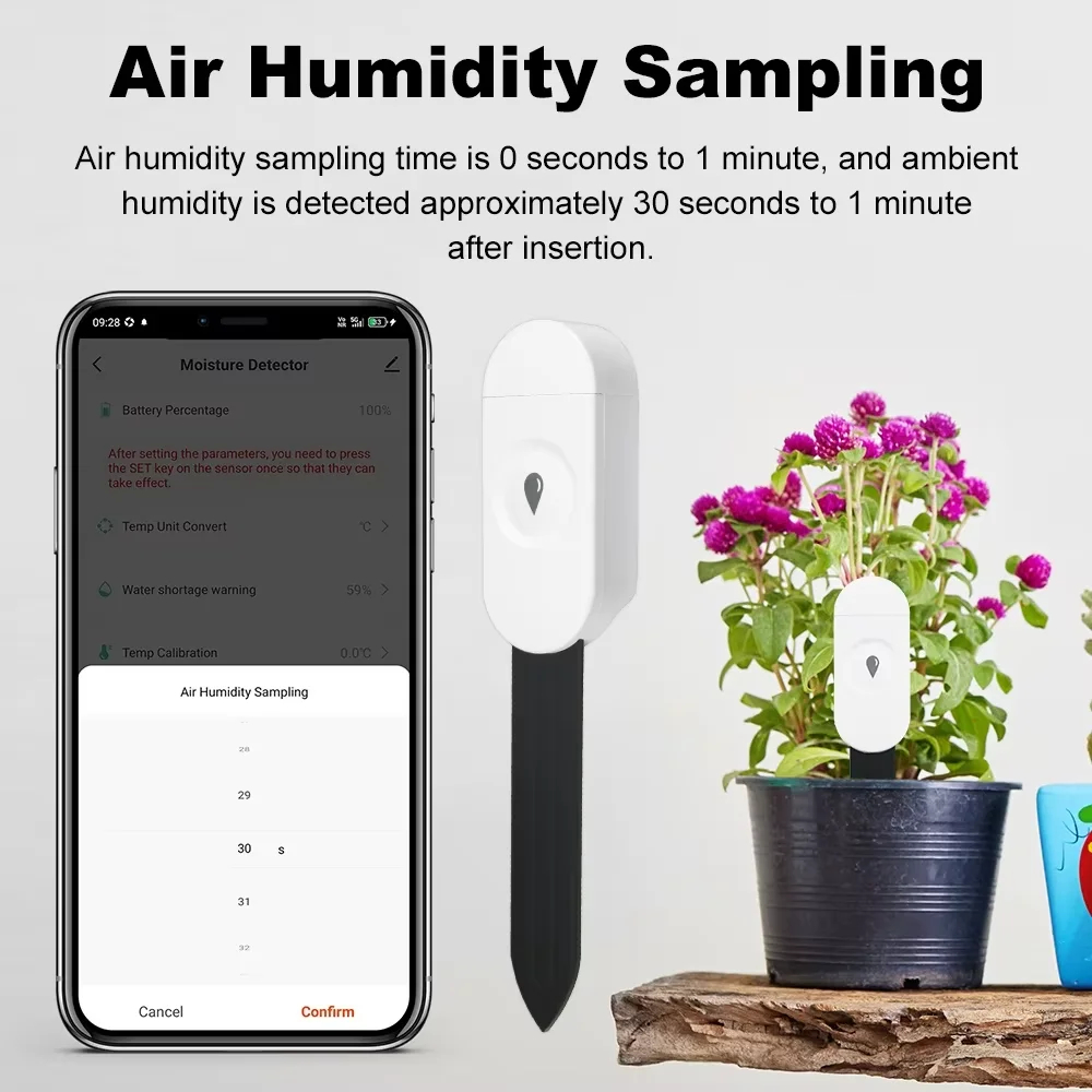 지그비 온도 습도 측정기 스마트 토양 테스터 수분 센서 - Smart Garden Sensors 리뷰 및 가격