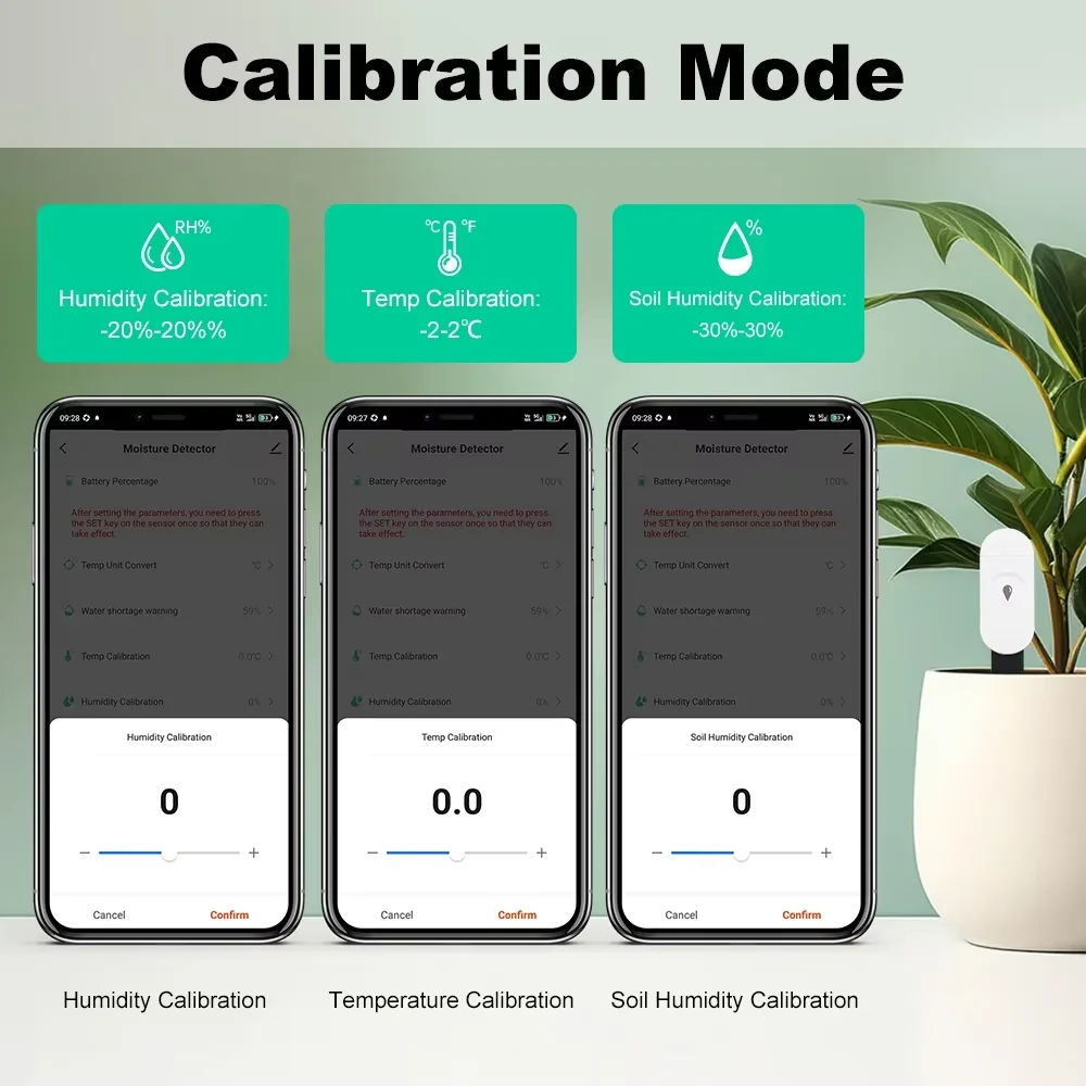 지그비 온도 습도 측정기 스마트 토양 테스터 수분 센서 - Smart Garden Sensors 리뷰 및 가격