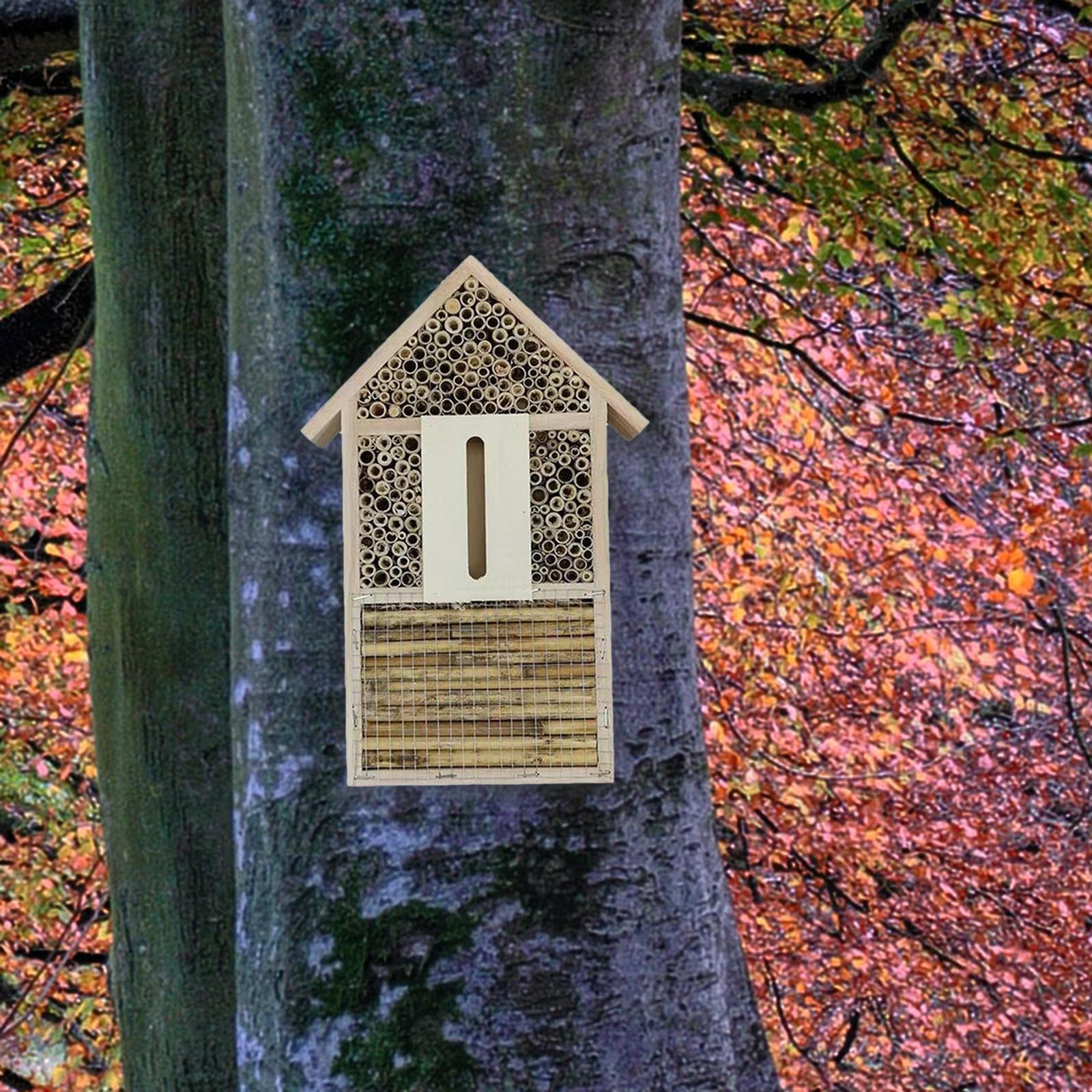 꿀벌집 무당벌레 서식지 꿀벌 호텔 수제 나무 걸이형 꿀 - Insect Hotel Wood 리뷰 및 가격