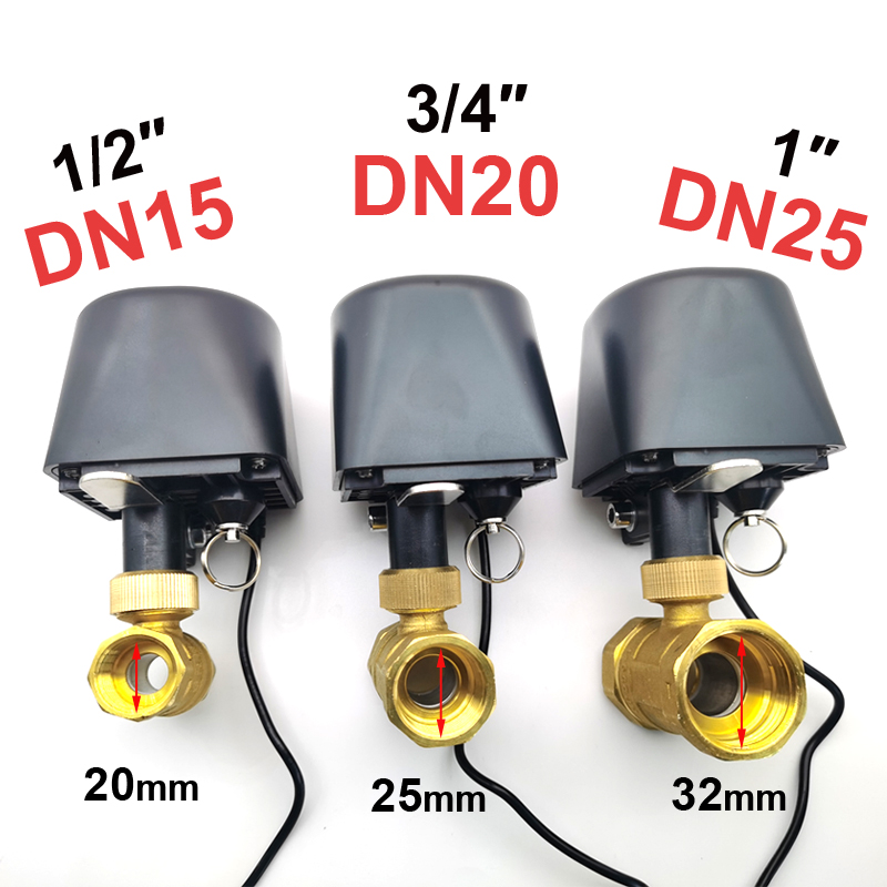 Tuya WiFi 또는 Zigbee 워터 밸브 차단 볼 - Smart Garden Sensors 리뷰 및 가격