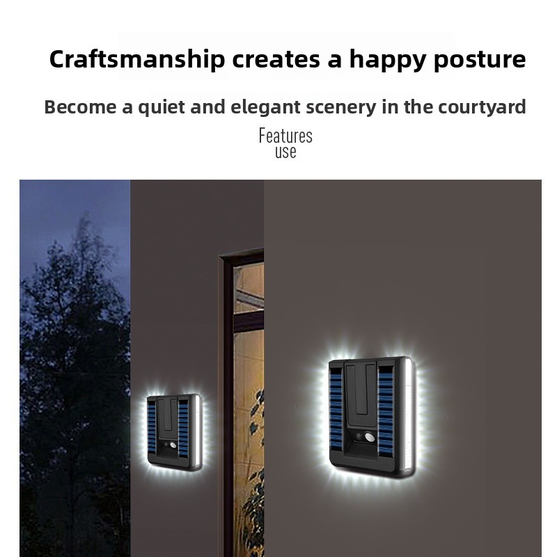 새로운 스마트 야외 접이식 태양 벽 램프 유럽 스타일  - Smart Garden Sensors 리뷰 및 가격